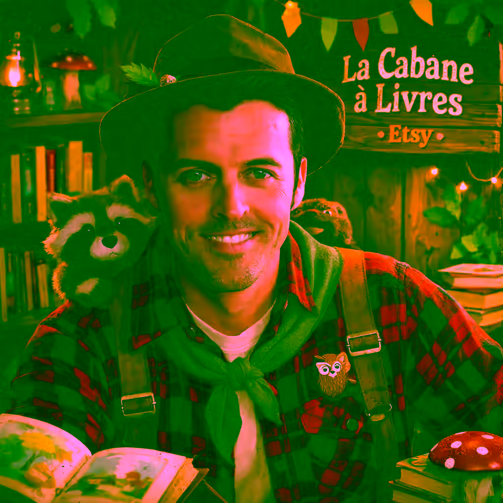 Jonathan Marc, créateur de La Cabane à Livres